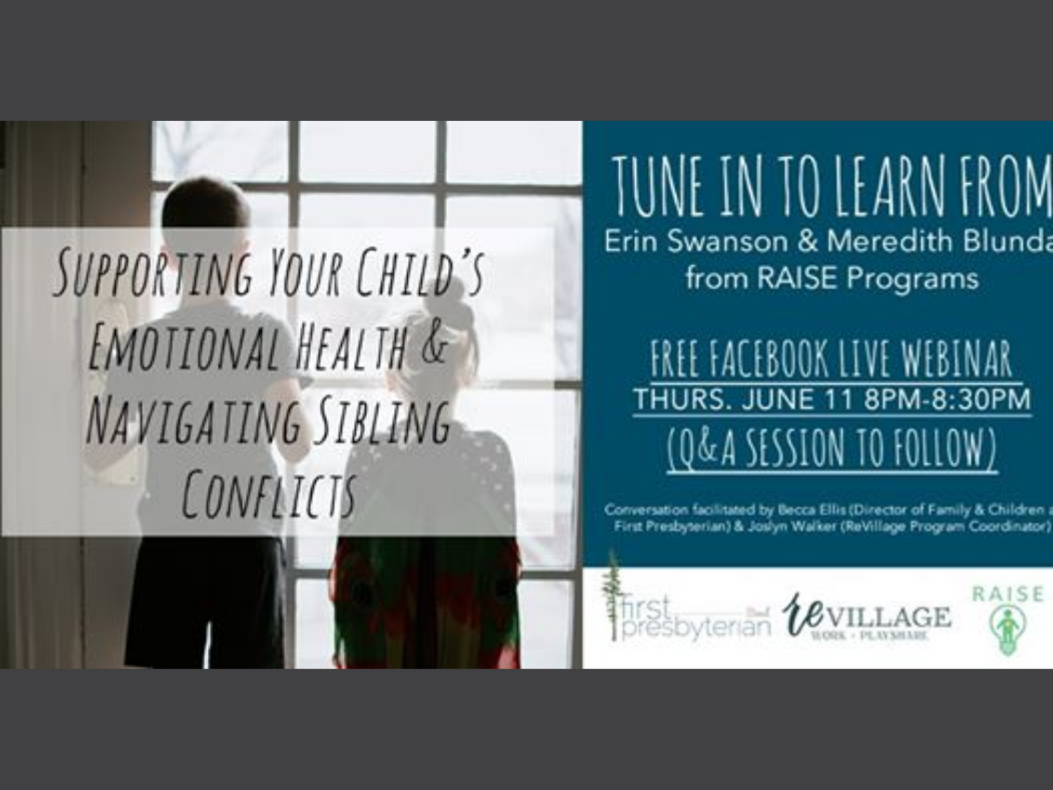 Supporting Emotional Health & Navigating Sibling Conflict