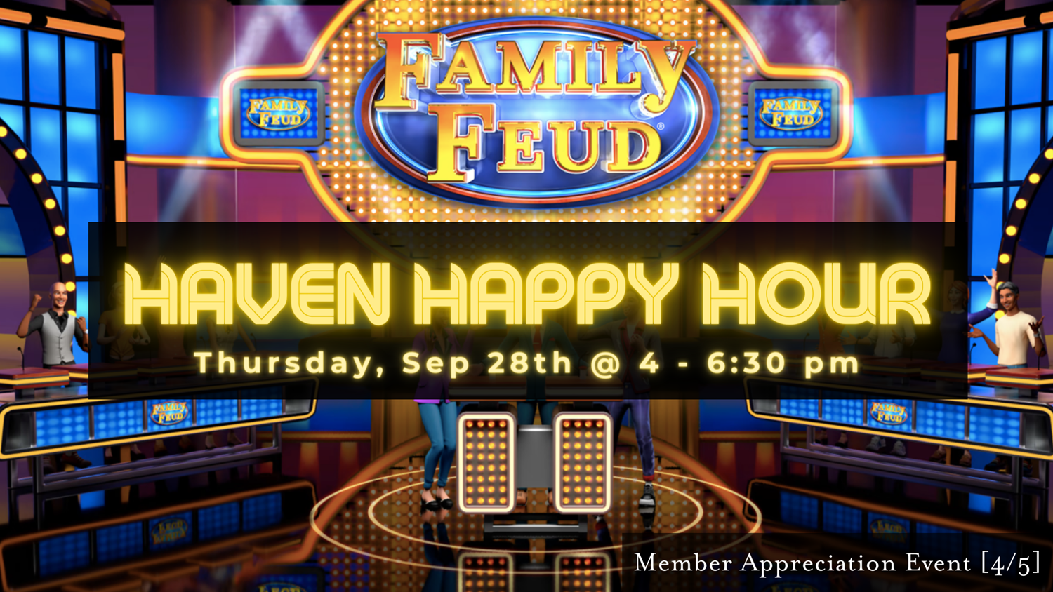 Family Feud Themed Happy Hour