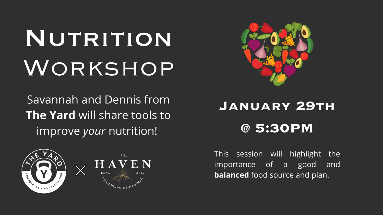 Nutrition Workshop