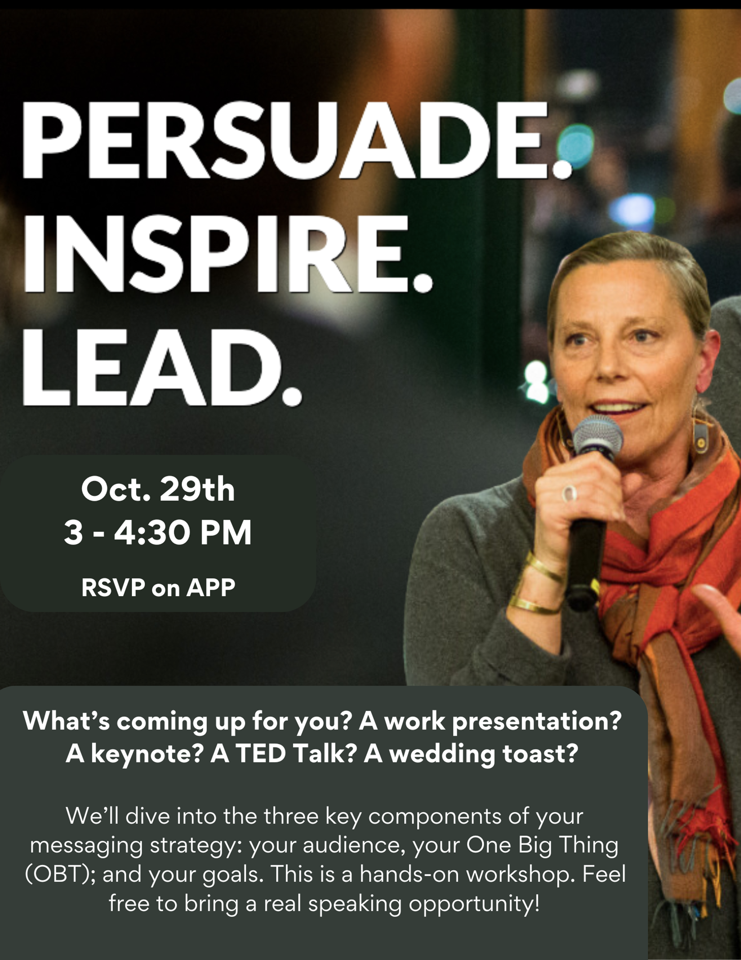 Public Speaking Workshop