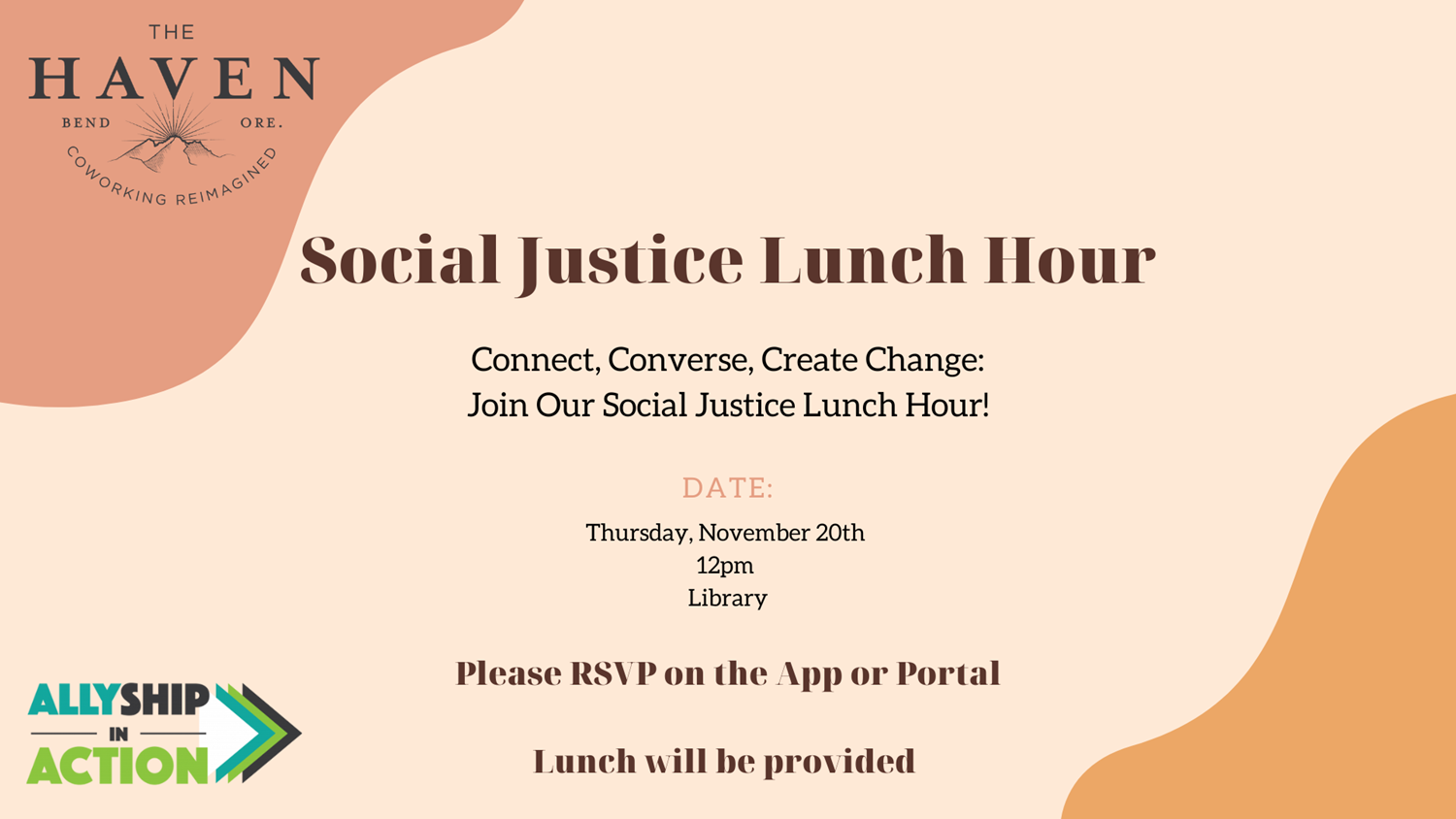 Social Justice Lunch and Learn