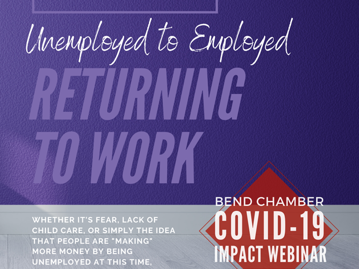 COVID Impact Series: Unemployed to Employed – Returning to Work