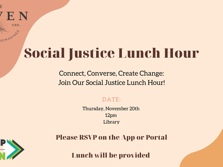 Social Justice Lunch and Learn