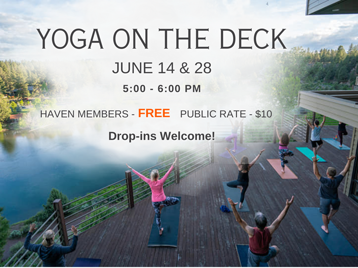 Yoga on The Deck- Free for members